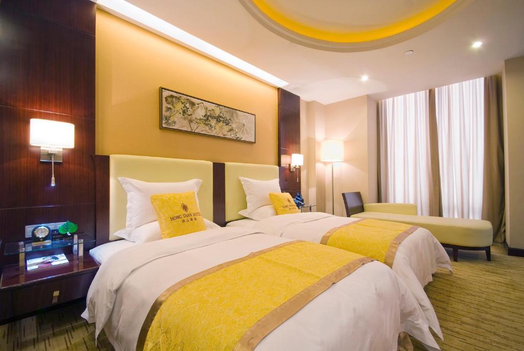 Hongshan Hotel Vuhan Oda fotoğraf