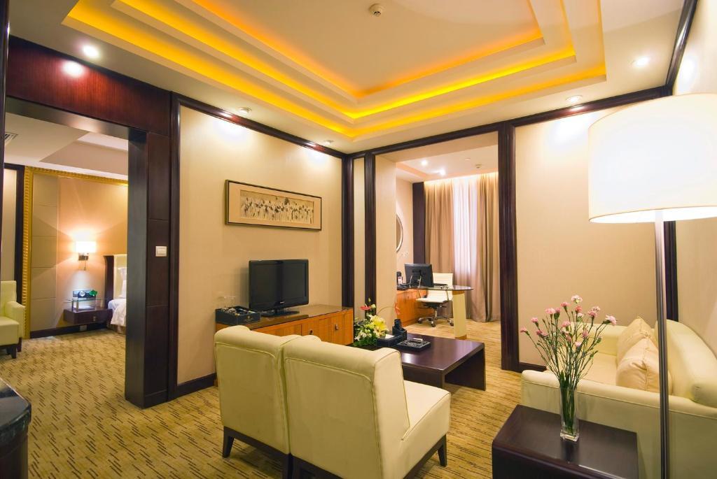 Hongshan Hotel Vuhan Oda fotoğraf